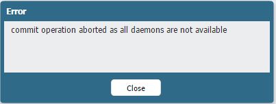 commit operation aborted as all daemons are not available.JPG